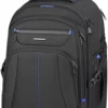 Kroser Laptop Rucksack Trolley Tasche Schwarz