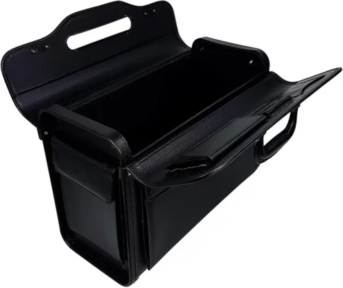 Gravidus Pilotenkoffer gut und günstig Laptopfach Schwarz