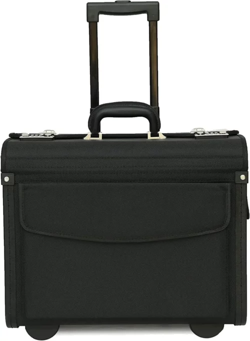 Tassia Pilotenkoffer Trolley-System Schwarz