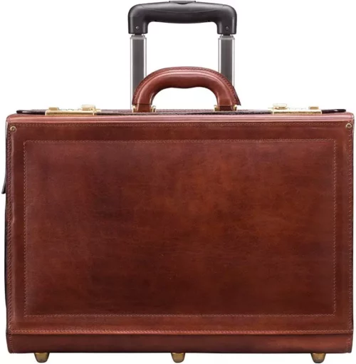 Maxwell-Scott Pilotenkoffer Aktenkoffer Trolley Reisetrolley Handgepäck