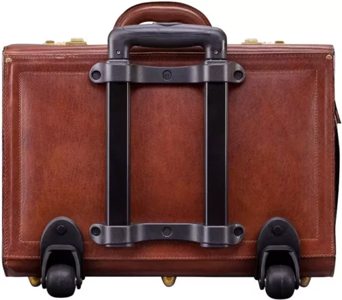 Maxwell-Scott Pilotenkoffer Aktenkoffer Trolley Reisetrolley Handgepäck