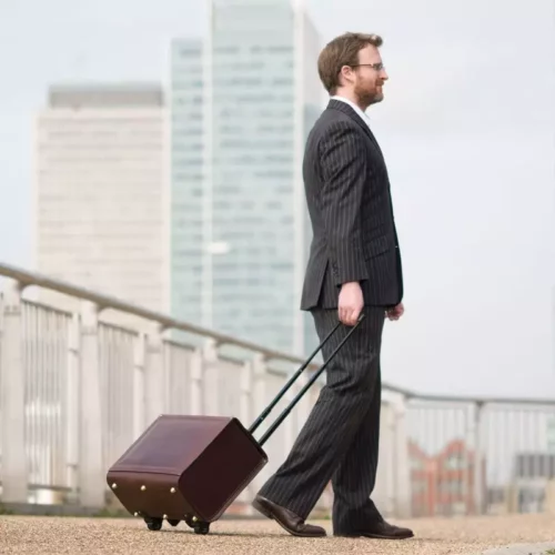 Maxwell-Scott Pilotenkoffer Aktenkoffer Trolley Reisetrolley Handgepäck