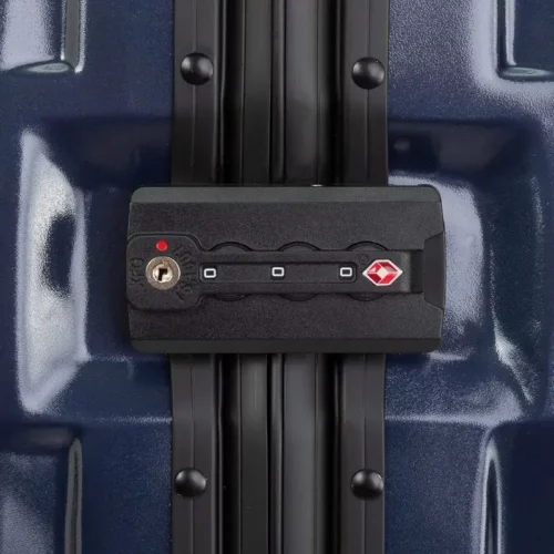 Travelhouse Reisekoffer Trolley Navy-Blau