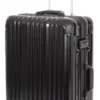 Travelhouse London Koffer Trolley Bordkoffer Handgepäck Aluminium Schwarz